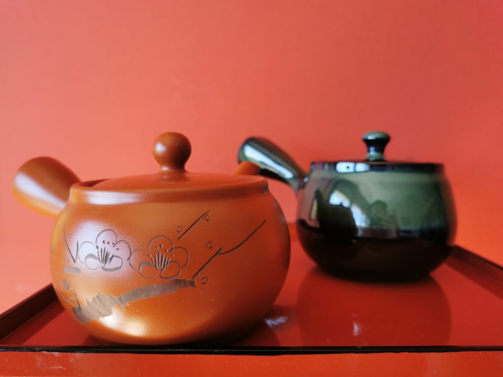 LUNA VOW Japanese Ceramics Tea Canister Traditional Tea Caddy A1 